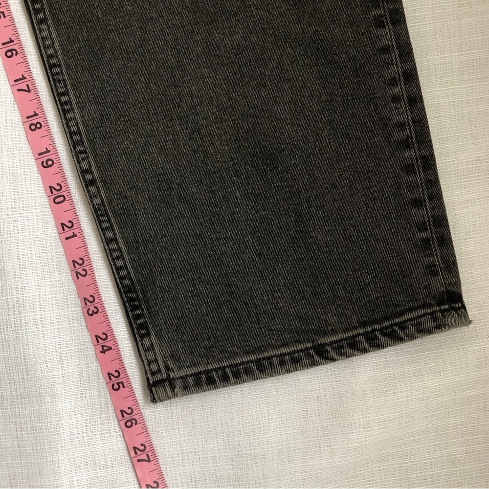 NWT Everlane The Way High Organic Cotton Straight Leg Jeans | Black, Size 30 - Picture 10 of 12